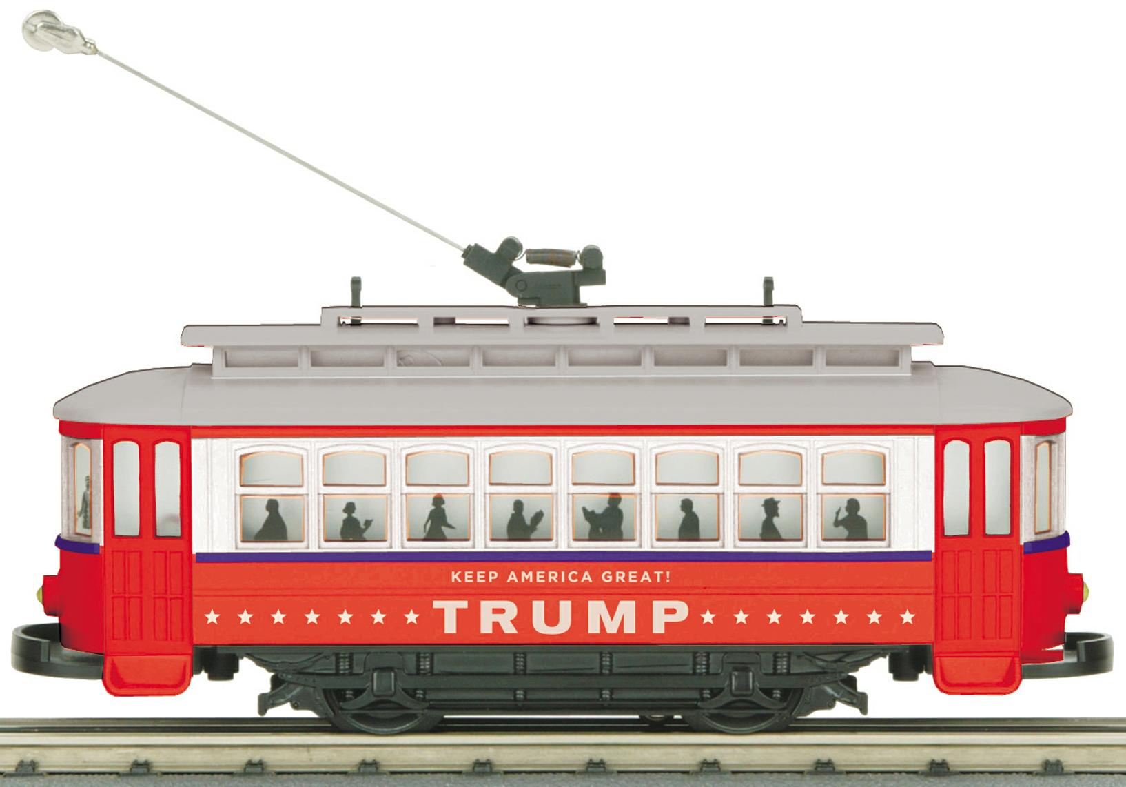Donald Trump Bump-n-Go Trolley image