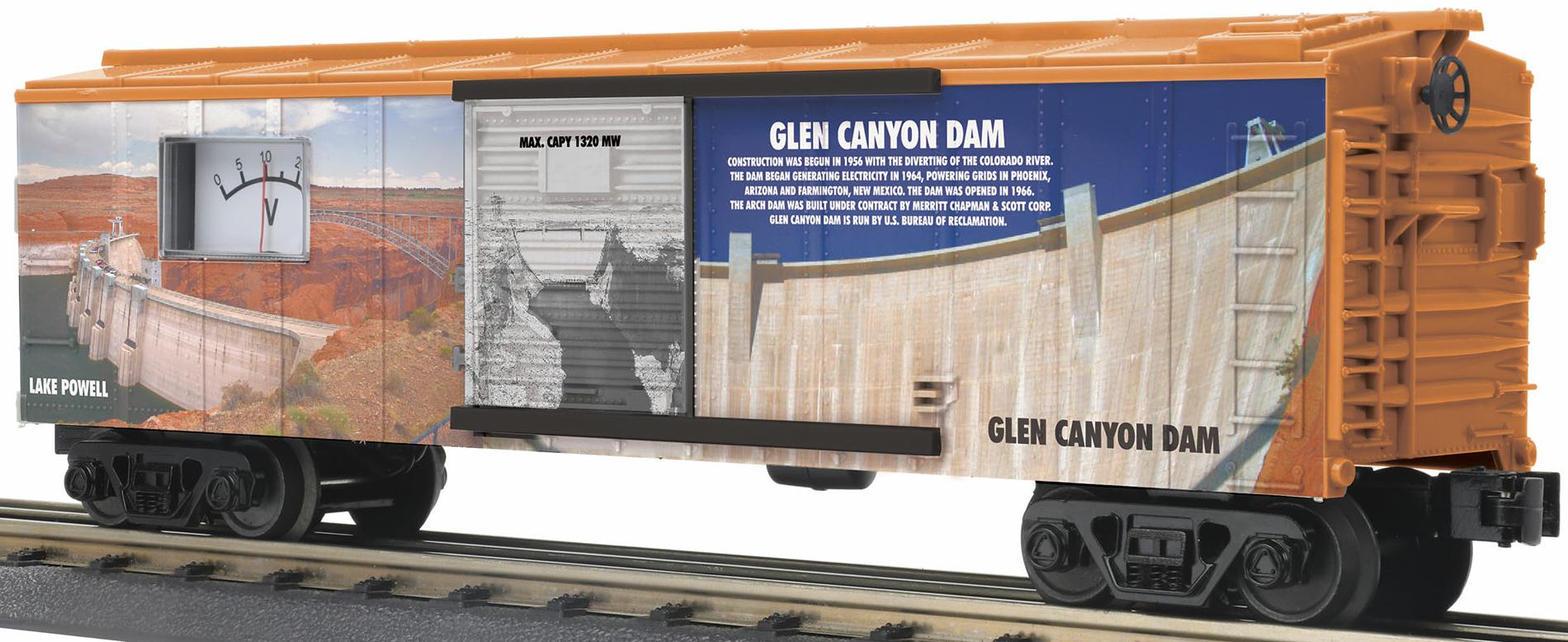 Glen Canyon Dam Box Car with Power Meter image