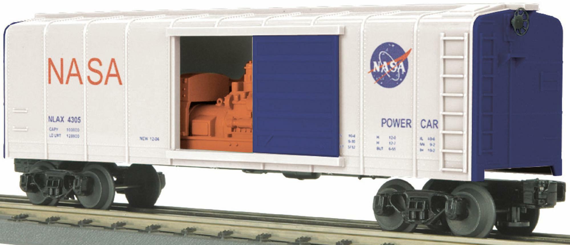NASA Rounded Roof Box Car w/Generator image