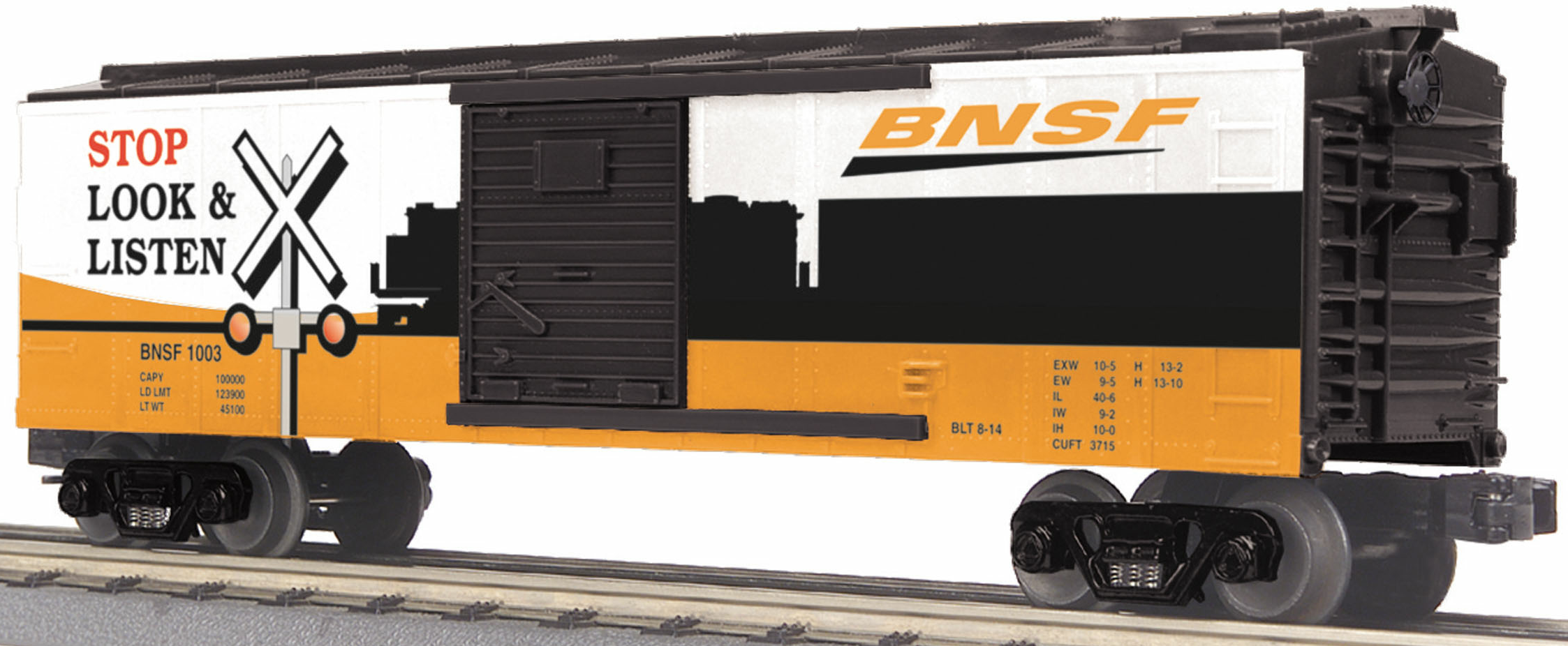 BNSF Box Car w/Blinking LEDs image