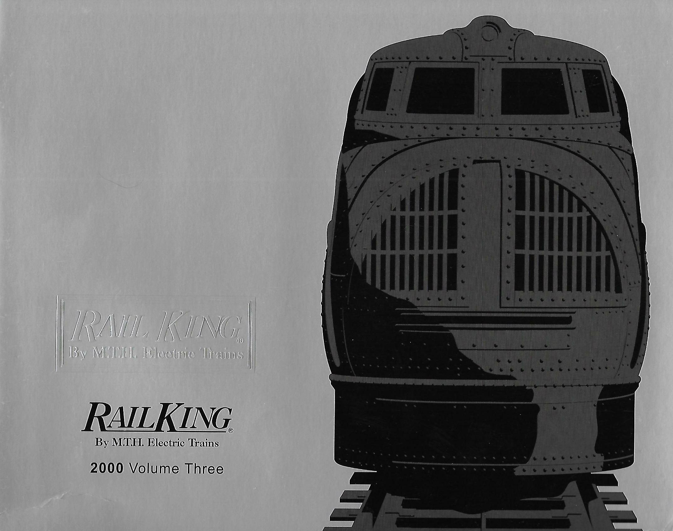 MTH 2000 Volume Three RailKing Catalog image