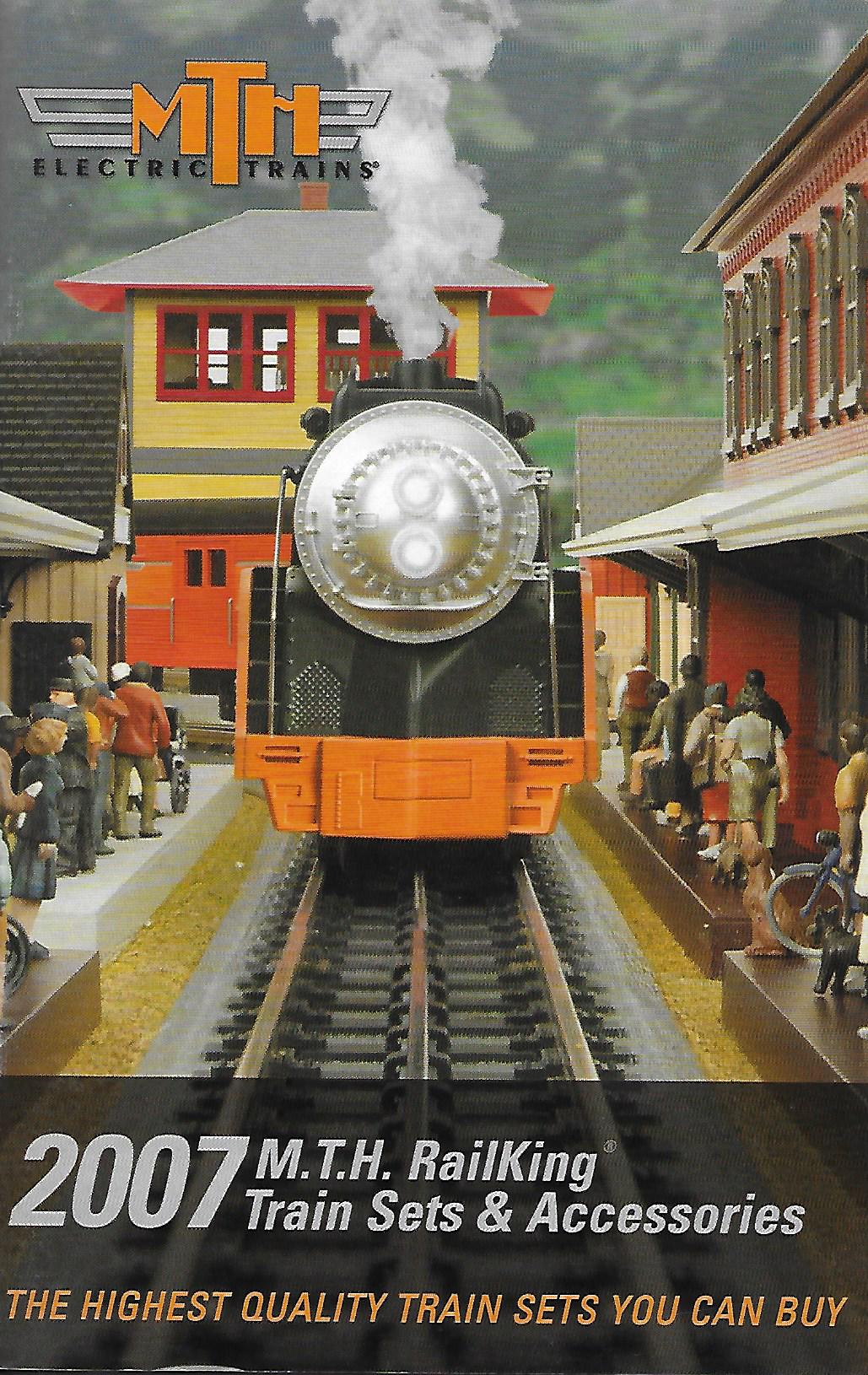 MTH 2007 RailKing Train Sets & Accessories Catalog image