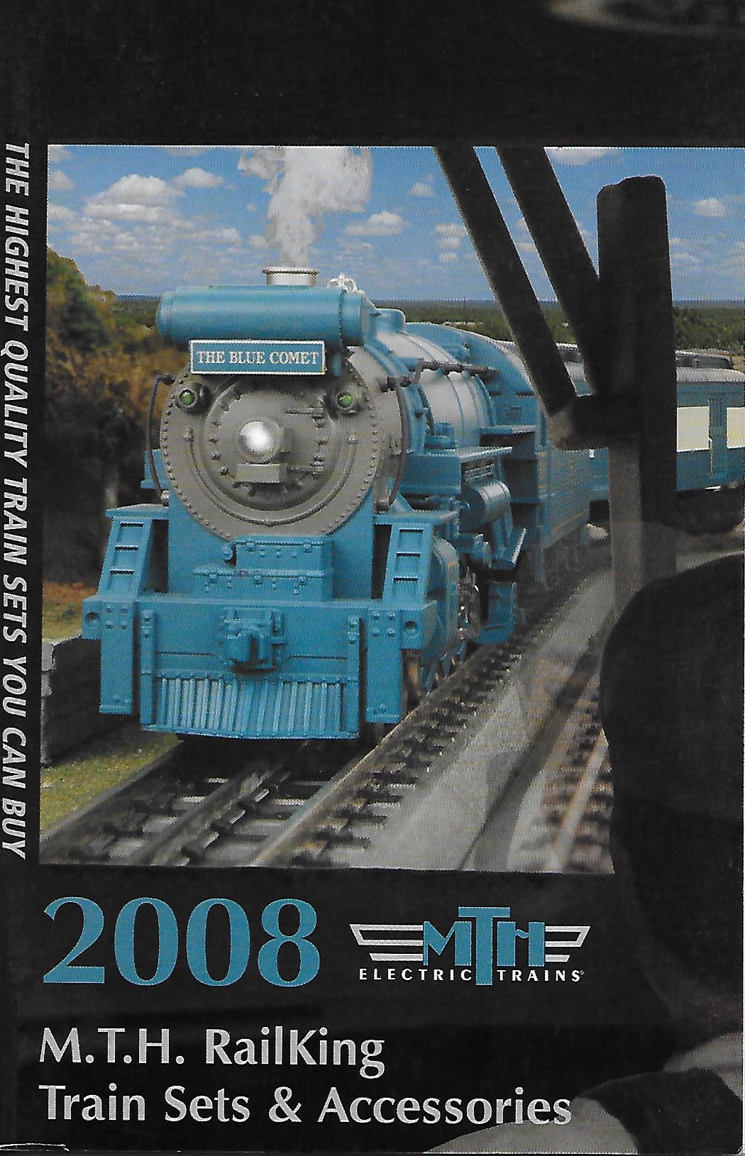 MTH 2008 RailKing Train Sets & Accessories Catalog image