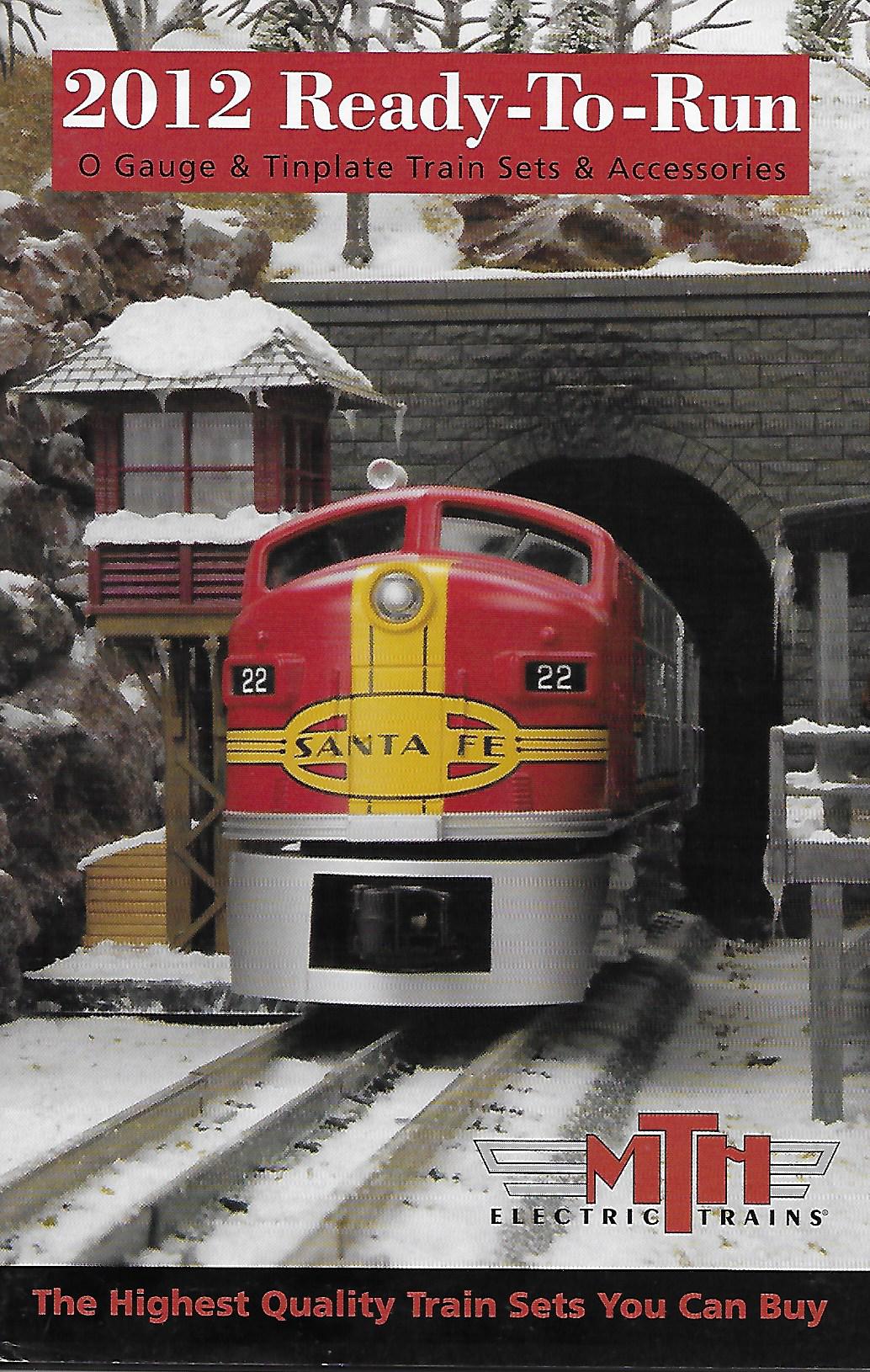 MTH 2012 Ready-To-Run Train Sets & Accessories Catalog image
