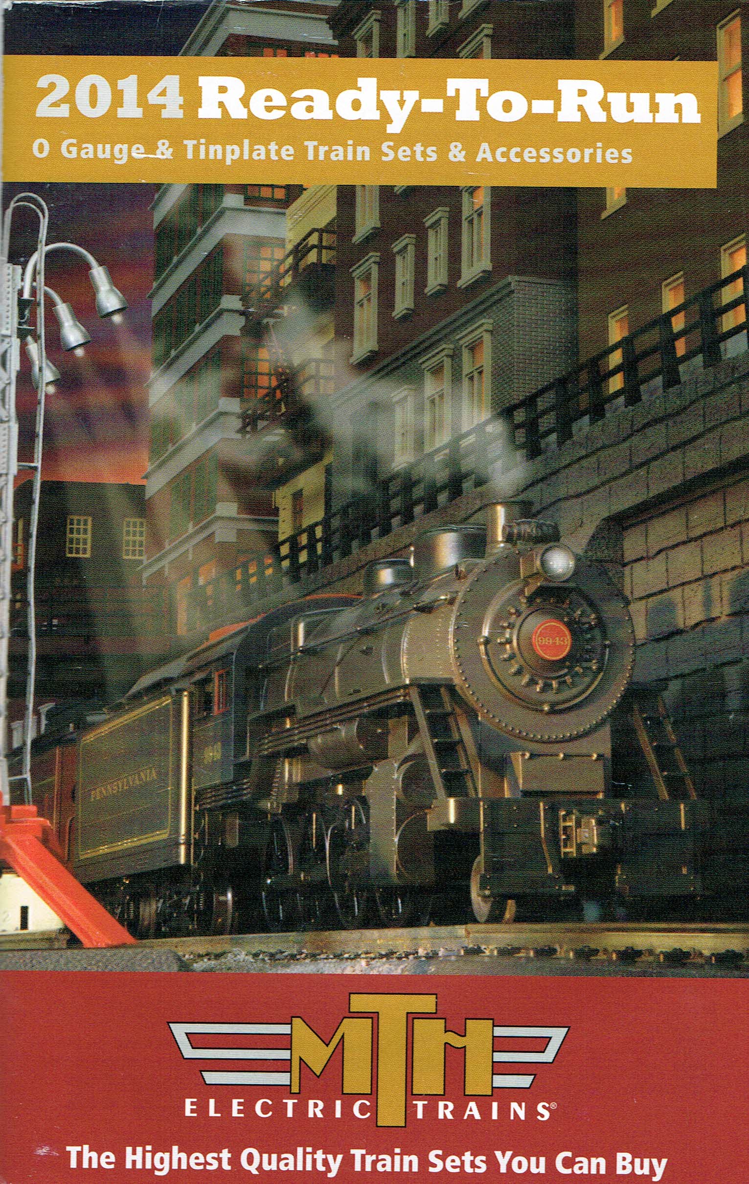 MTH 2014 Ready-To-Run Train Sets & Accessories Catalog image